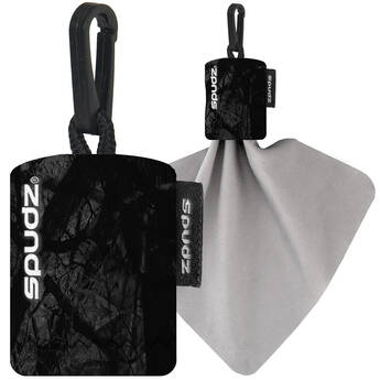 Spudz Classic Cleaning Cloth (Stealth Shadow, 6 x 6")