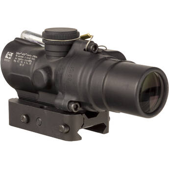 Trijicon 1.5x16S Compact ACOG Riflescope, Dual Illumination (Low Height, Green Ring with 2 MOA Dot Reticle)