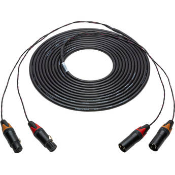 Sescom 2-Channel XLR Male to XLR Female Audio Snake Cable (10')