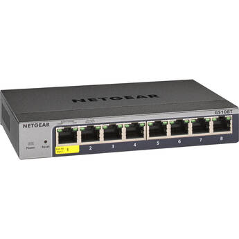 NETGEAR GS108Tv3 8-Port Gigabit Managed Network Switch