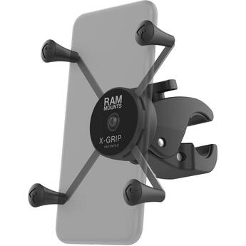 RAM Mounts X-Grip Phone Mount with Low-Profile Medium Tough-Claw (for 1.75 - 4.5" Smartphones)