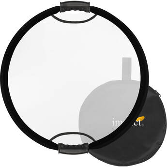 Impact Collapsible Circular Reflector with Handles (Translucent, 22")