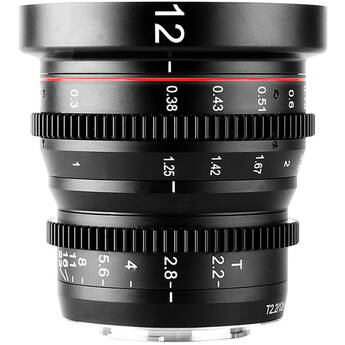 Meike 12mm T2.2 Manual Focus Wide Angle Cinema Lens (MFT Mount)