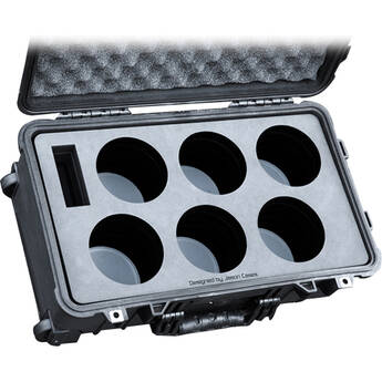 Jason Cases Compact Hard Case for Set of Six Tribe7 Blackwing7 Lenses