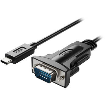 Tera Grand USB-C to RS232 Serial DB9 Adapter Cable (3')