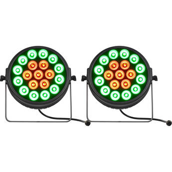 JMAZ Versa Flex Par QUAD19 RGBW LED Light for Versa Flex Bar (Pair)