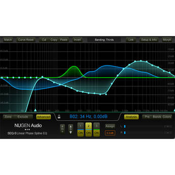 NuGen Audio SEQ-S Surround EQ Plug-In (Upgrade from SEQ-ST)