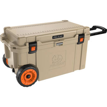Pelican 65QW Elite Wheeled Cooler (Tan)
