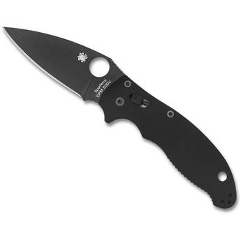 Spyderco Manix 2 Folding Knife (Black CPM S30V Blade, Black Handle)