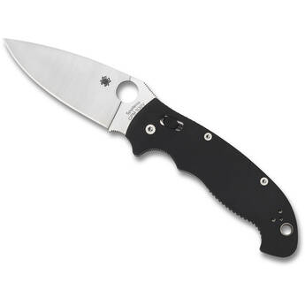 Spyderco Manix 2 XL Folding Knife (Satin Blade, Black Handle)