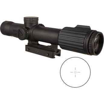 Trijicon 1-8x28 VCOG LED Riflescope (MOA Crosshair Dot Reticle)