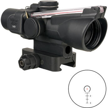 Trijicon 2x20 Compact ACOG Riflescope, Dual Illumination (RTR 9mm PCC Reticle)