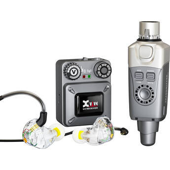 Xvive Audio U4T9 1-Person Wireless In-Ear Monitor System with T9 In-Ear Monitors (2.4 GHz)