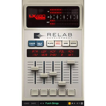 RELAB DEVELOPMENT LX480 Essentials Reverb Plug-In (Download)