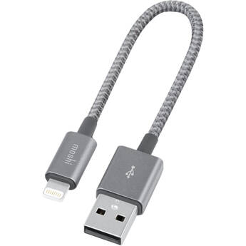 Moshi Integra Lightning to USB-A Charge/Sync Cable (9.84", Titanium Gray)
