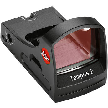 Leica Tempus 2 ASPH Reflex Sight with Picatinny Mount (2.5 MOA Red Dot Reticle, Matte Black)