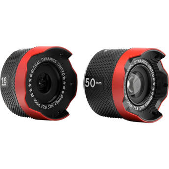 GLOBAL DYNAMICS UNITED Armored RF 16mm & 50mm Autofocus Lens Bundle