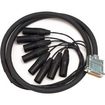 Grimm Audio Sub-D to 8x Male XLR (4.92')