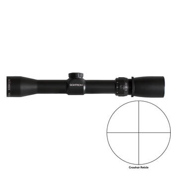 Sightron 3-9x32 SIH Rimfire Riflescope (Crosshair Reticle, Matte Black)