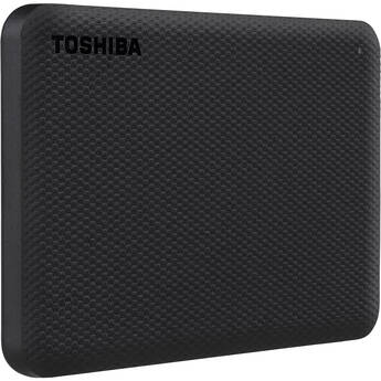 Toshiba 2TB Canvio Advance USB-A 3.2 Gen 1 Portable Hard Drive (Black)