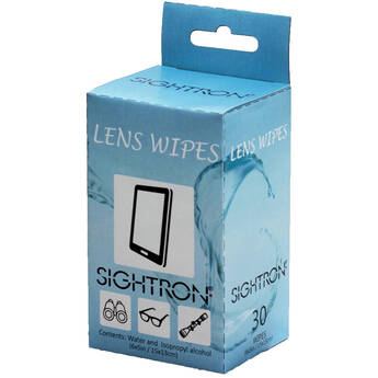 Sightron Lens Wipes (30-Pack)