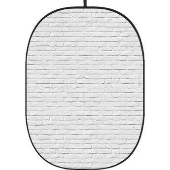 Godox 5 x 6' Collapsible Background (Brick Wall 2)