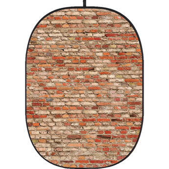 Godox 5 x 6' Collapsible Background (Brick Wall 5)