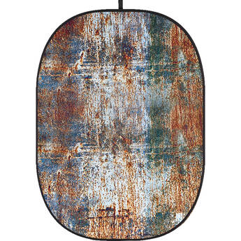 Godox 5 x 6' Collapsible Background (Rusty Wall 4)