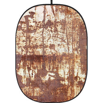Godox 5 x 6' Collapsible Background (Rusty Wall 10)