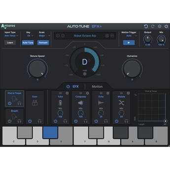 Antares Audio Technologies Auto-Tune EFX+ 10 Plug-In with 1-Year of AutoTune Producer