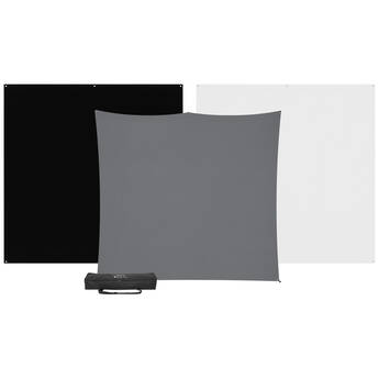 Westcott X-Drop Pro 3-Pack Backdrop Kit (8 x 8')