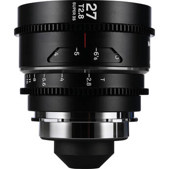 Venus Optics Laowa Nanomorph 27mm T2.8 1.5x S35 Anamorphic Lens (ARRI PL & Canon EF, Silver Flare)