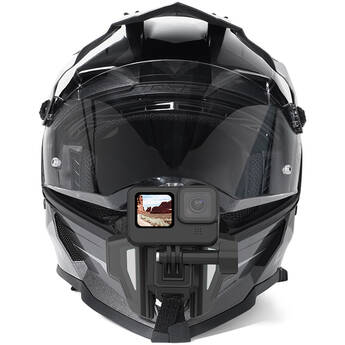 TELESIN Motorcycle Helmet Chin Mount for Action Cameras (2nd Gen, Gray)