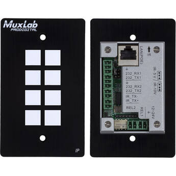 MuxLab 8-Button IP PoE Control Panel