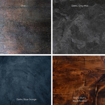 Best Ever Backdrops Portable Photography Backdrops (Dark, 24 x 24")