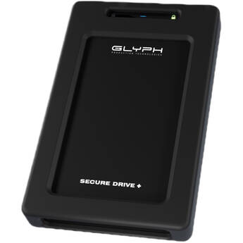 Glyph Technologies SecureDrive+ Professional Encrypted External HDD with Bluetooth