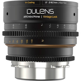Dulens APO Mini Prime 43mm T2.4 Lens (ARRI PL, Black)
