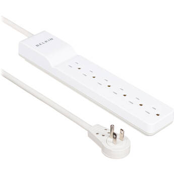 Belkin 6-Outlet Home/Office Surge Protector with Rotating Plug (6')