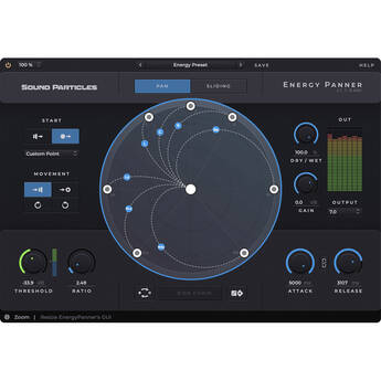 Sound Particles Energy Panner Stereo and Surround Imager Plug-In (Standard)