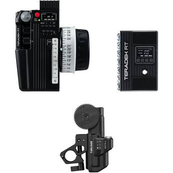 Teradek RT FIZ Wireless Lens Control Kit with CTRL.3, MDR.X & MOTR.S
