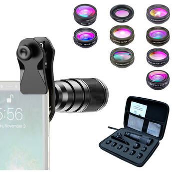 Apexel Multifunctional 10-in-1 Lens Kit