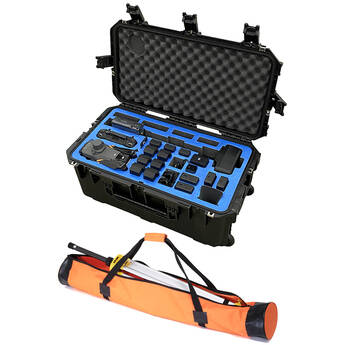 Go Professional Cases Hard-Shell Travel Case for DJI Mavic 3 Enterprise with Ground Station & Tripod Bag
