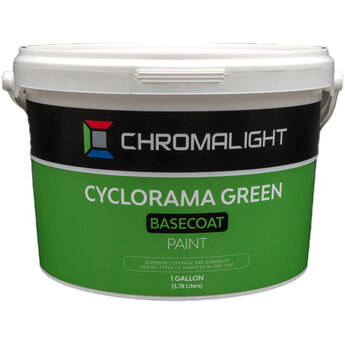 ChromaLight Cyclorama Green Basecoat Chroma-Key Paint (1 Gallon)