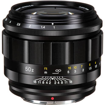 Voigtlander Nokton 50mm f/1.0 Aspherical Lens (Nikon Z)