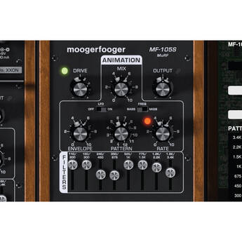 Moog MF-105S MuRF Resonant Filter Band and Pattern Generator Plug-In (Download)