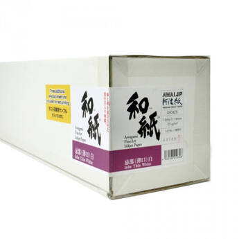 Awagami Factory Inbe 70 gsm Inkjet Paper (White, 17" x 49' Roll)