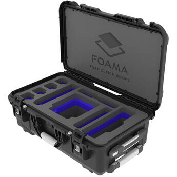 Foama Carry-On Case for RED KOMODO (Blue Insert)
