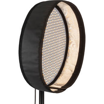 Genaray PortaSun Round Flexible Bi-Color LED Light with Softbox and Grid V2 (20")
