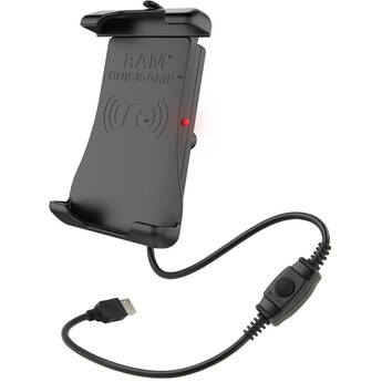 RAM Mounts Quick-Grip15W Waterproof Wireless Charging Holder with Ball