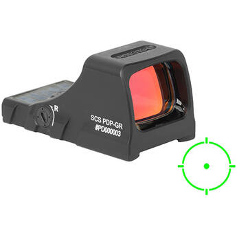 Holosun SCS-PDP Solar-Charging Sight for Walther PDP 2.0 (Green Circle-Dot Reticle)